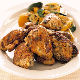 Grilled Tuscan Chicken with Rosemary and Lemon