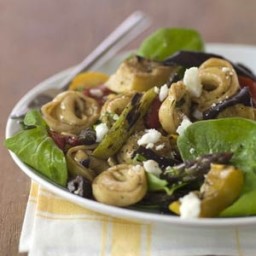 Grilled Vegetables with Cheese Tortellini