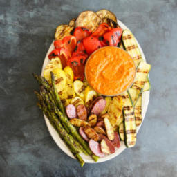Grilled Vegetables with Romesco Sauce Recipe