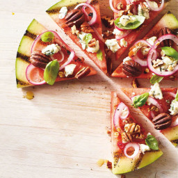 Grilled Watermelon Pizza