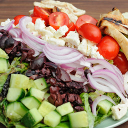 Grilled Greek Summer Salad