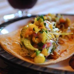 Grilled Halibut Tacos