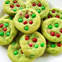 Grinch Cookies with M&M's&reg;