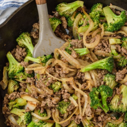 Ground Beef and Broccoli Stir Fry (30 min meal)