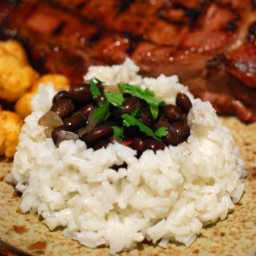 Grove's Black Beans and Rice