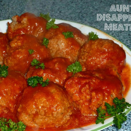 Guest Chef: Auntie's Disappearing Meatballs