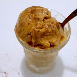 guilt free sweet potato pie ice cream (free of sugar, dairy and gluten)