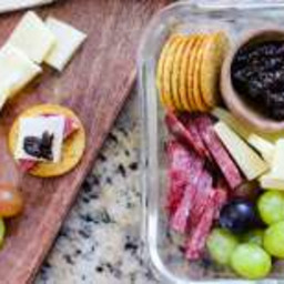 Guilty Pleasure Cheese Board Lunch Meal Prep