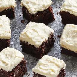 Guinness Brownies with Irish Whiskey Frosting Recipe