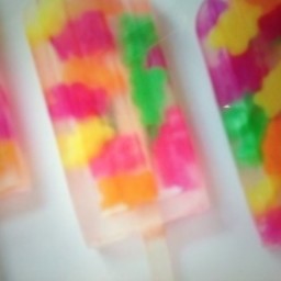 Gummy bear Popsicle 