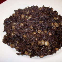 Haitian Mushroom Rice and Peas