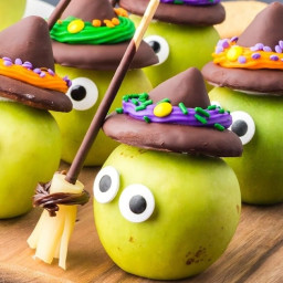 Halloween Witch Apples