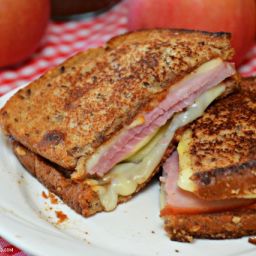 Ham and Apple Grilled Cheese