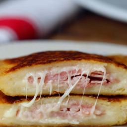 Ham and Cheese French Toast Pockets