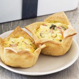 Ham and cheese pies
