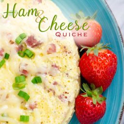 Ham and Cheese Quiche
