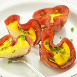 Ham and Egg Breakfast Cups