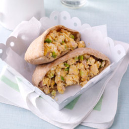 Ham and Egg Pita Pockets Recipe