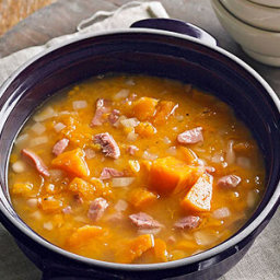 Ham and Sweet Potato Soup