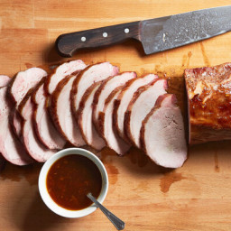 Ham-Cured, Smoked Pork With Cognac-Orange Glaze