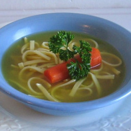 Handcut Polish Noodles Are Perfect for Chicken Soup