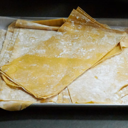 Handmade Lasagna Sheets