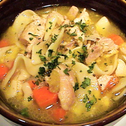 Hard Rock Cafe Homemade Chicken Noodle Soup