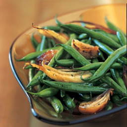 Haricots Verts, Roasted Fennel, and Shallots