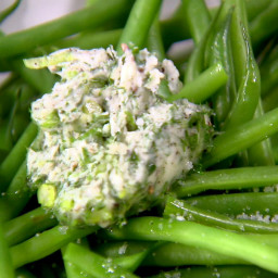 Haricots Verts with Herb Butter