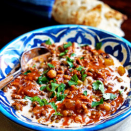 Harira - Lentil, Tomato and Turkey Soup