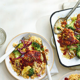 Harissa chicken and couscous 