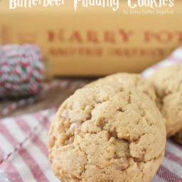 Harry Potter's Butterbeer Pudding Cookies