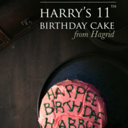 Harry's 11th Birthday Cake from Hagrid