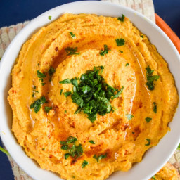Harvest Carrot and Ginger Hummus