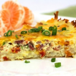 Hash Brown, Egg & Cheese Pie