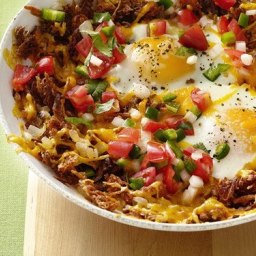 Hash-Brown Eggs