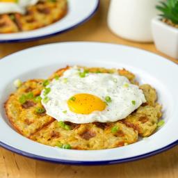 Hash-Brown Waffles Recipe by Tasty