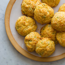 Havarti and Green Onion Cornmeal Biscuits