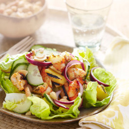 Hawaiian Grilled-Shrimp Salad