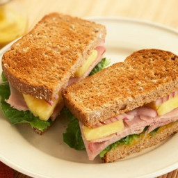 Hawaiian Ham Sandwiches