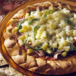 Hawaiian Pineapple Pizza