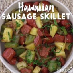 Hawaiian Sausage Skillet