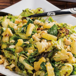 Hawaiian Shaved Brussels Sprouts