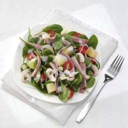 Hawaiian Spinach Salad Recipe