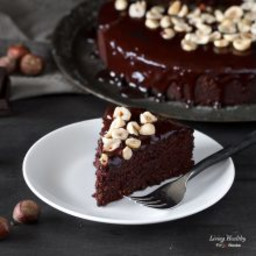 Hazelnut and Chocolate Cake (Paleo, Gluten-free, Dairy-free)