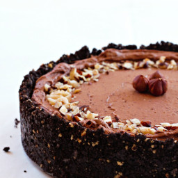 Hazelnut Chocolate Cheesecake