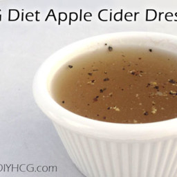 HCG Diet Phase 2: Apple Cider Salad Dressing