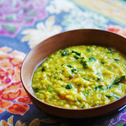 Healing Red Lentil Soup with Turmeric and Ginger