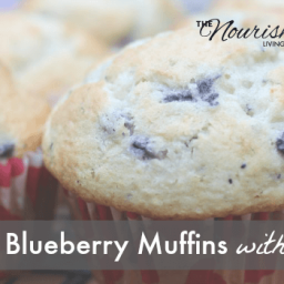 Healthier Blueberry Muffins With Yogurt