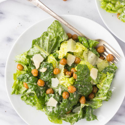 Healthier Caesar Salad